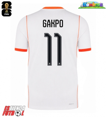 Países Bajos Cody Gakpo #11 Segunda Equipación Mundial 2026 Manga Corta